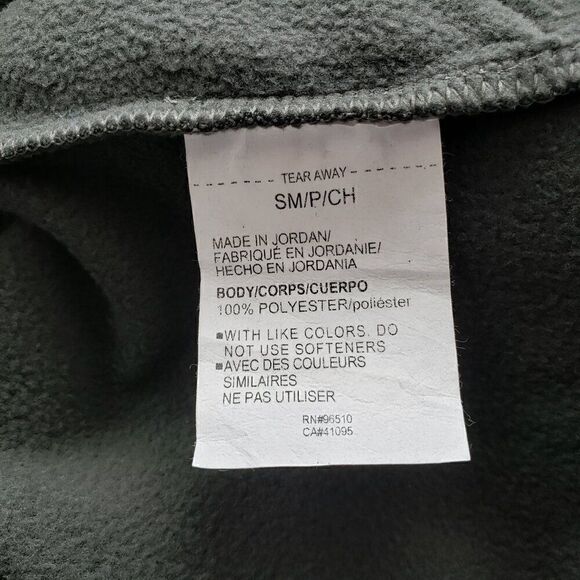 Under Armour Fleece 1/2 Zip Mens Size S Baroque Green Pullover Jacket NEW - Picture 10 of 10